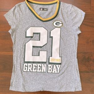 Packers Girls V-Neck Tee